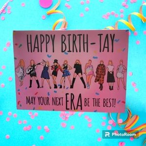 Taylor Swift Birthday card